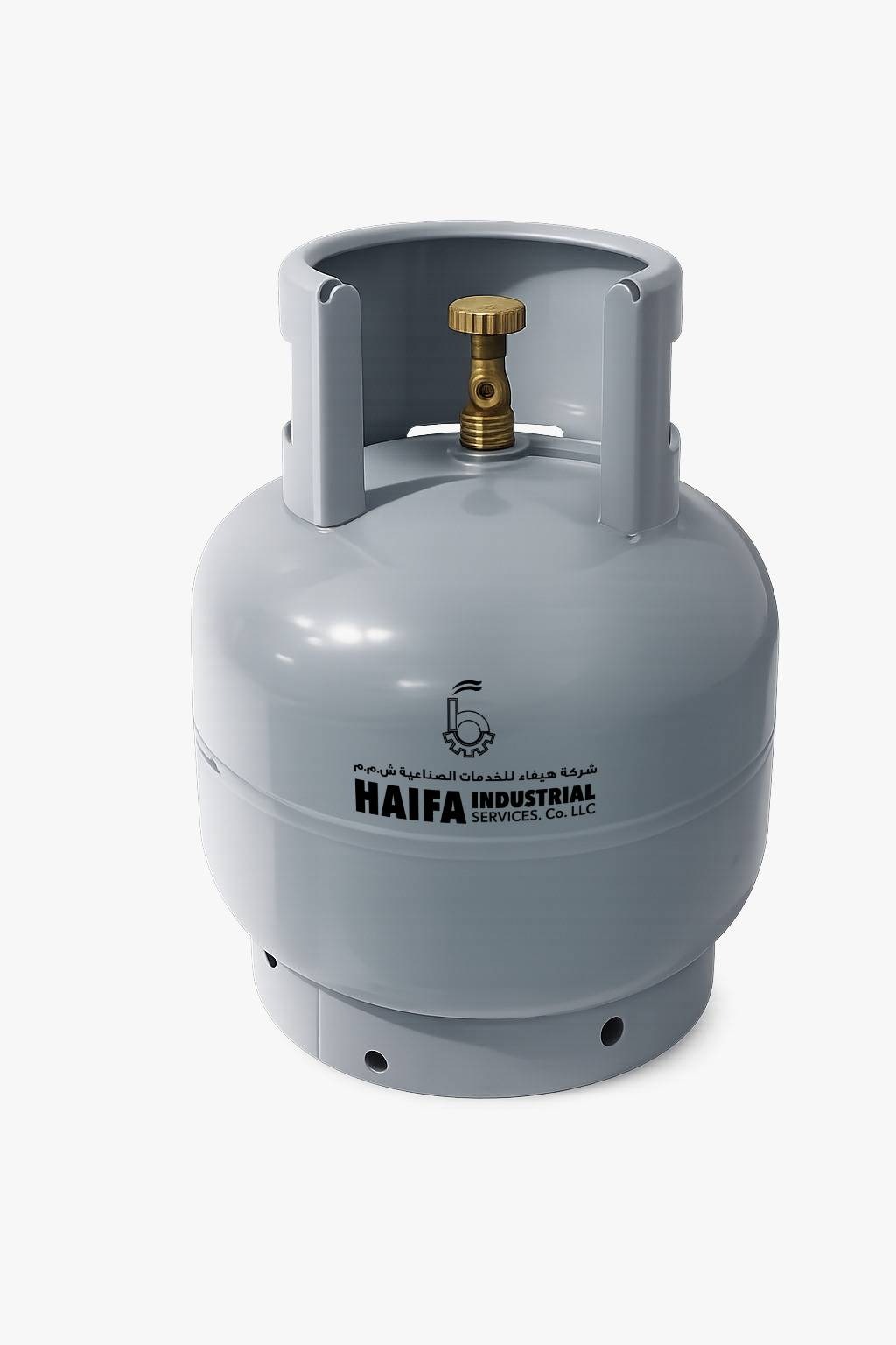 Design of 5.5 Kg LPG Camping Cylinder Type-4 with Dimensions Displayed